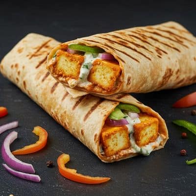 Paneer Shawarma
