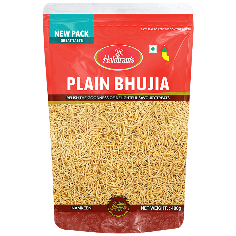 Haldiram's Plain Bhujia, 400 G Pouch