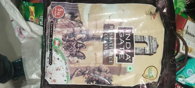 India Gate basmati rice