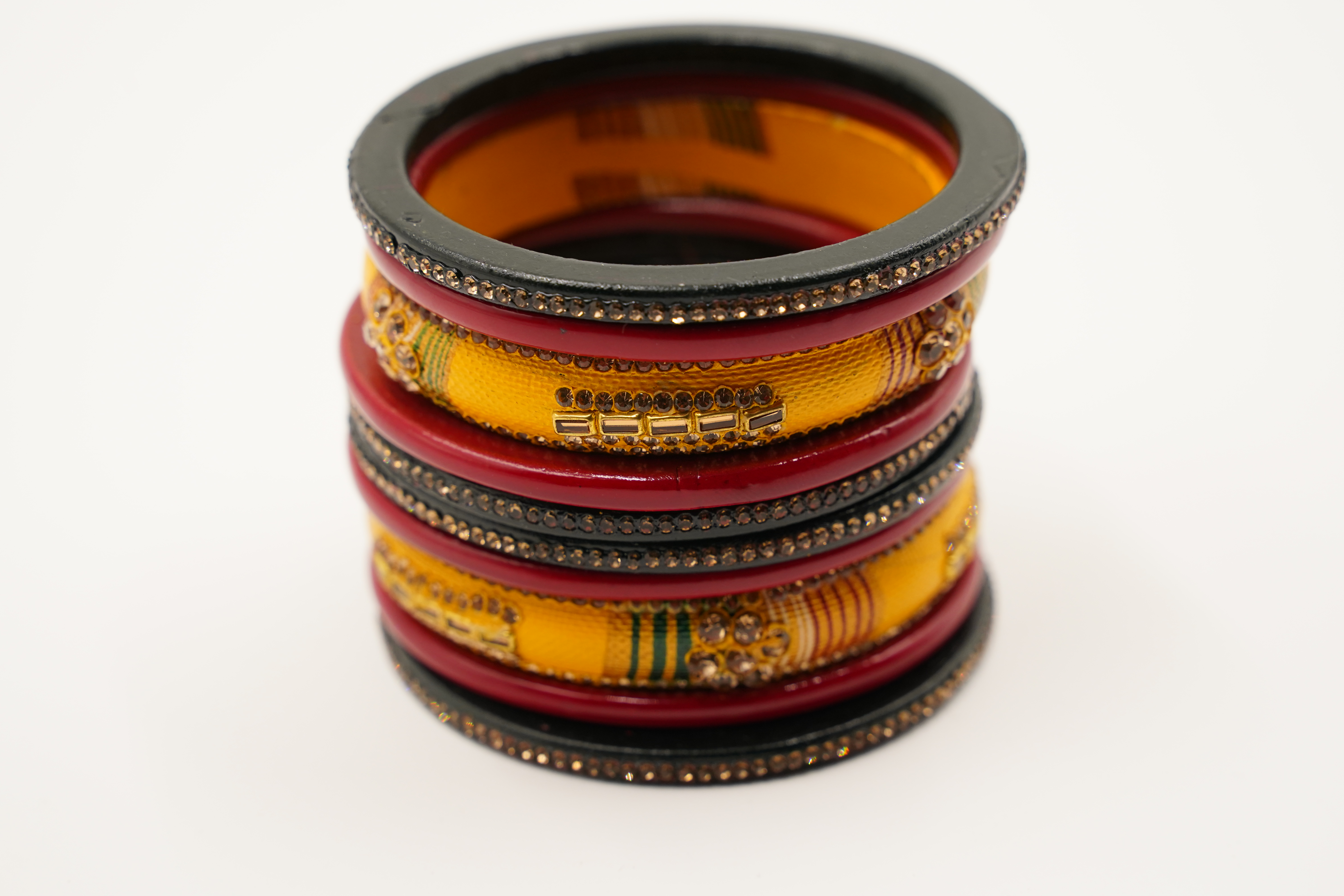 Traditional Handmade Lakh Bangles for Women and Festive Wear view 2