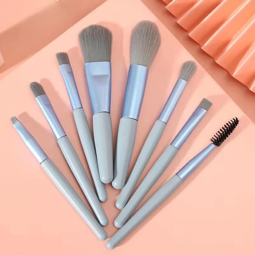 Trendzie Care Professional Makeup Brush Set (8-Pcs) Multicolors view 3