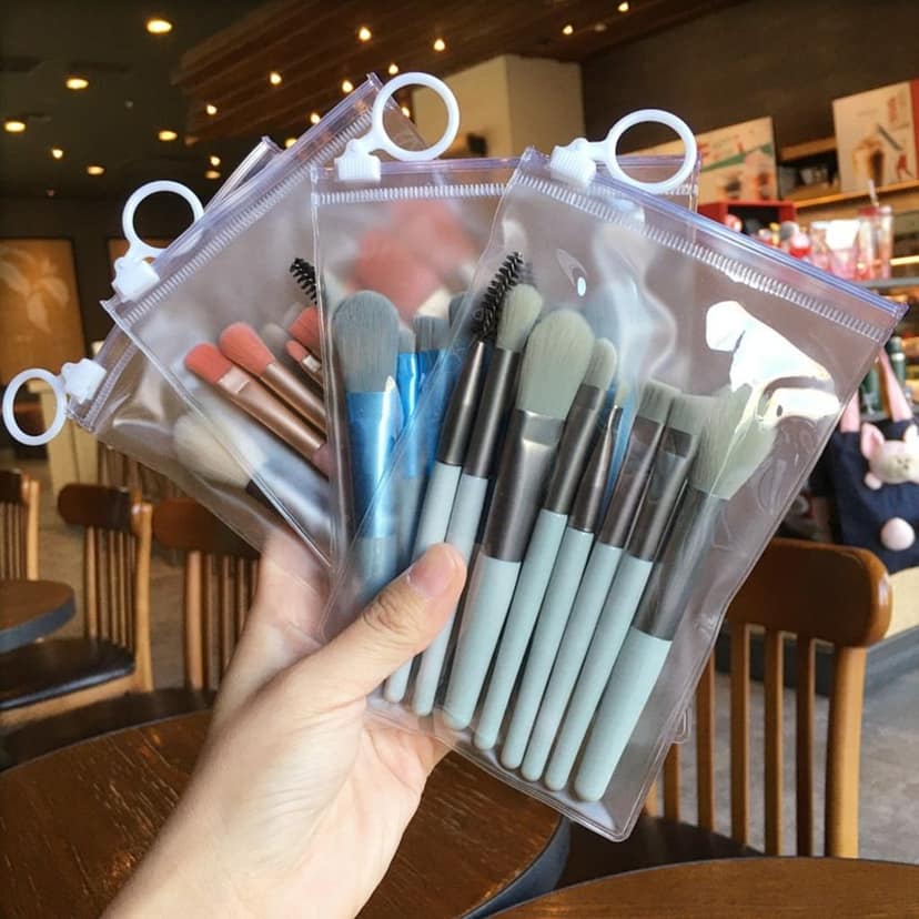Trendzie Care Professional Makeup Brush Set (8-Pcs) Multicolors view 4