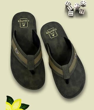 Chappal Wala Brown Men's Thong Flip Flop