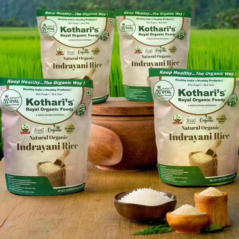Kothari's Royal Organic Indrayni Rice