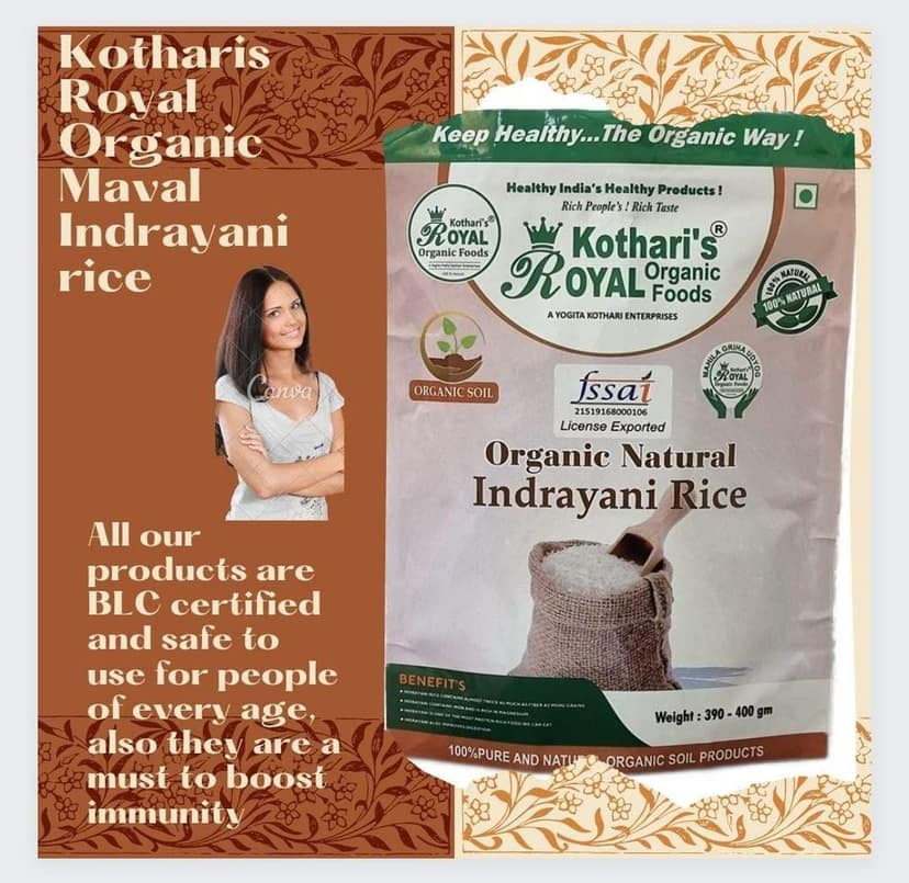 Kothari's Royal Organic Indrayni Rice view 4