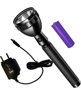 CRS - 2W Rechargeable Flashlight Torch ( Pack of 1 )