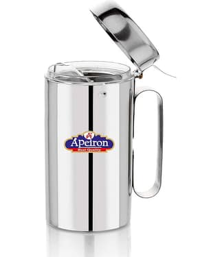 APEIRON 750 oil can Steel Oil Container/Dispenser Set of 1 750 mL