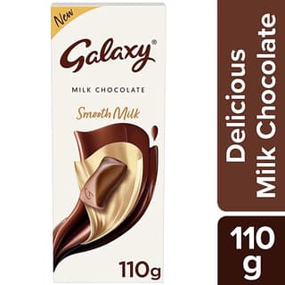 Galaxy Silky Smooth Milk Chocolate Bar, 110 G