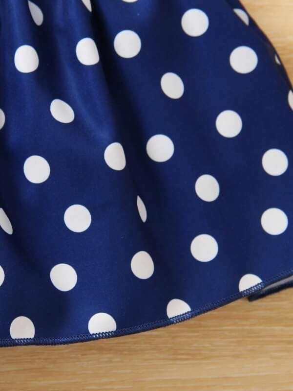 Buy & Try Bali Lycra Fabrick Printed Girl Frock Dress view 4