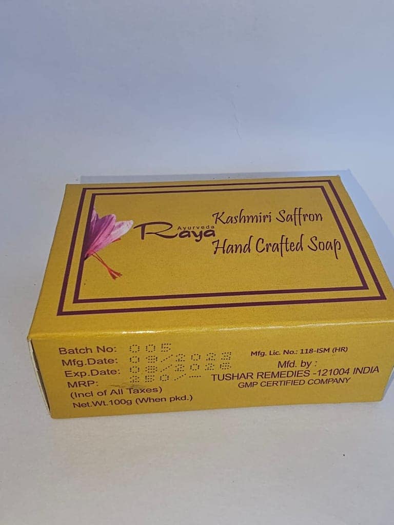 Kashmiri Saffran Soap 100 gram