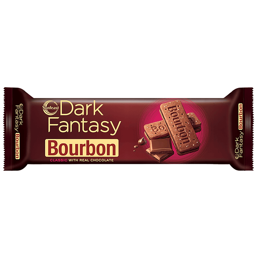 Sunfeast Dark Fantasy Bourbon, 120G (Pack Of 6)
