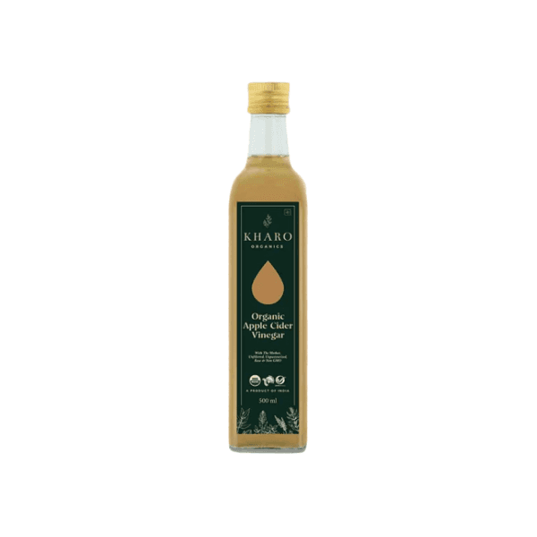Kharo Organics Apple Cider Vinegar 500 Ml Pack Of 2