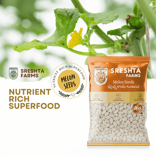 Sreshta Farms Raw Melon Seeds for Healthy Daily Snacking