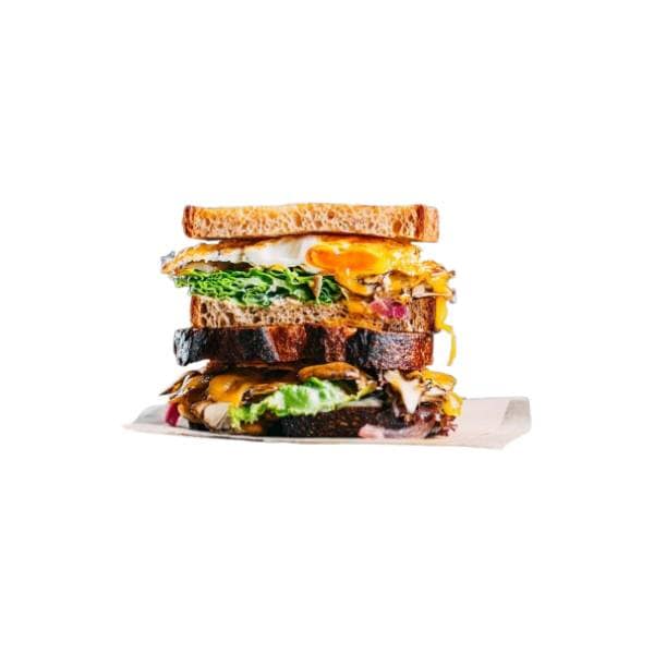 Veg Mushroom and Cheese Sandwich