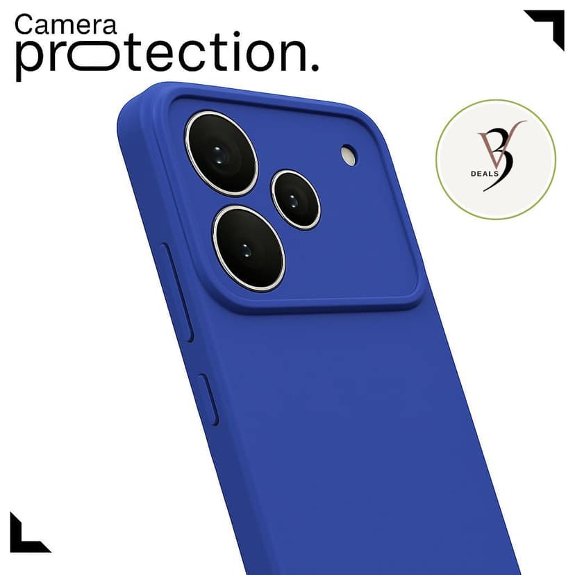 V3Deals Back Cover for Realme P4 Pro 5G | Soft Matte Silicone Finish | Camera Bump Protection | Slim Fit Shockproof Case for Realme P4 Pro | Durable & Lightweight Design view 3