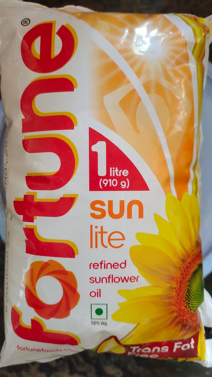 Fortune refined sunflower oil