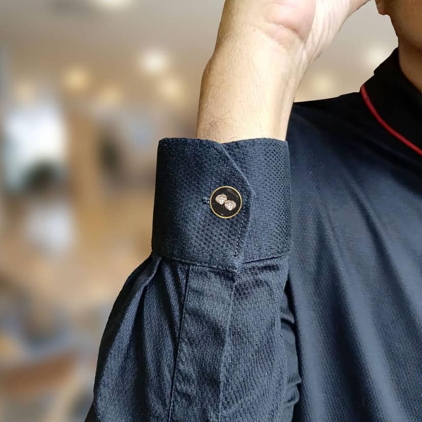 The Smart Buttons - Shirt Button Cover Cufflinks for Men - Gemini Style view 10