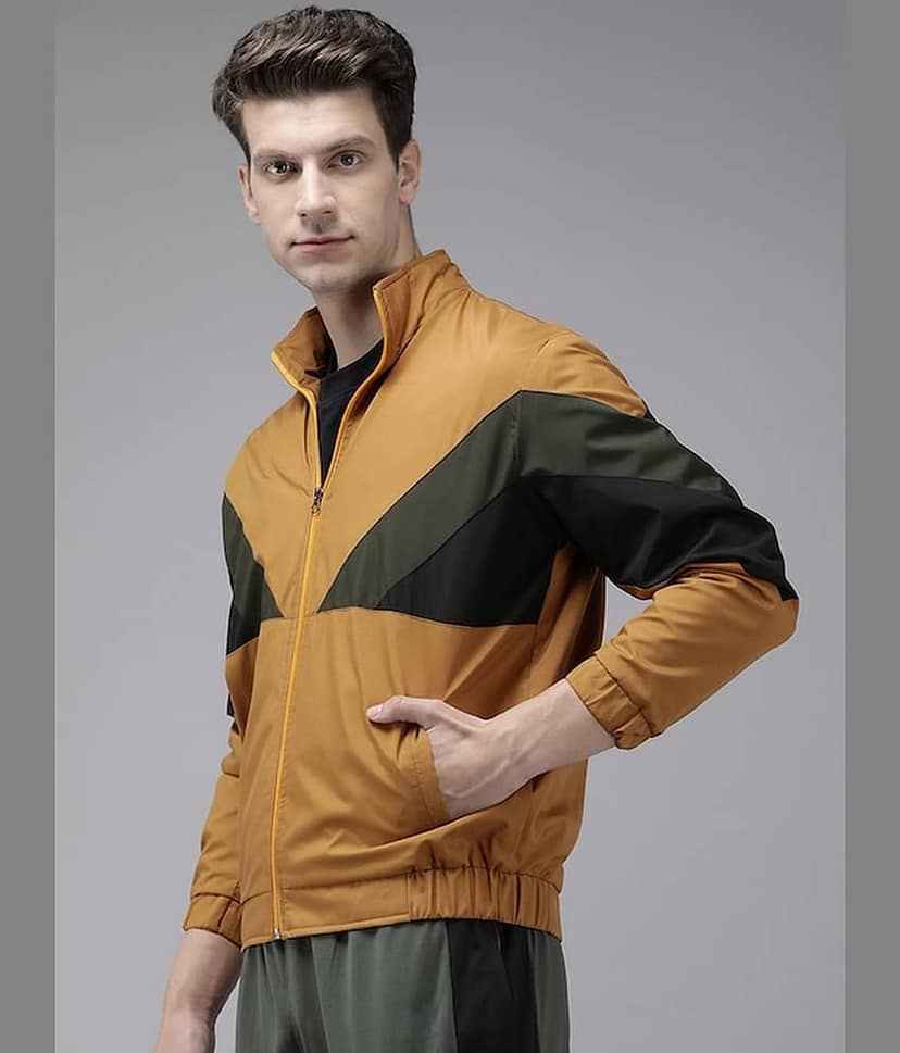 VOXATI Polyester Men's Quilted & Bomber Jacket - Black ( Pack of 1 ) view 3
