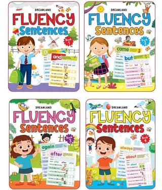 Fluency Sentences Books Pack- 4 Books