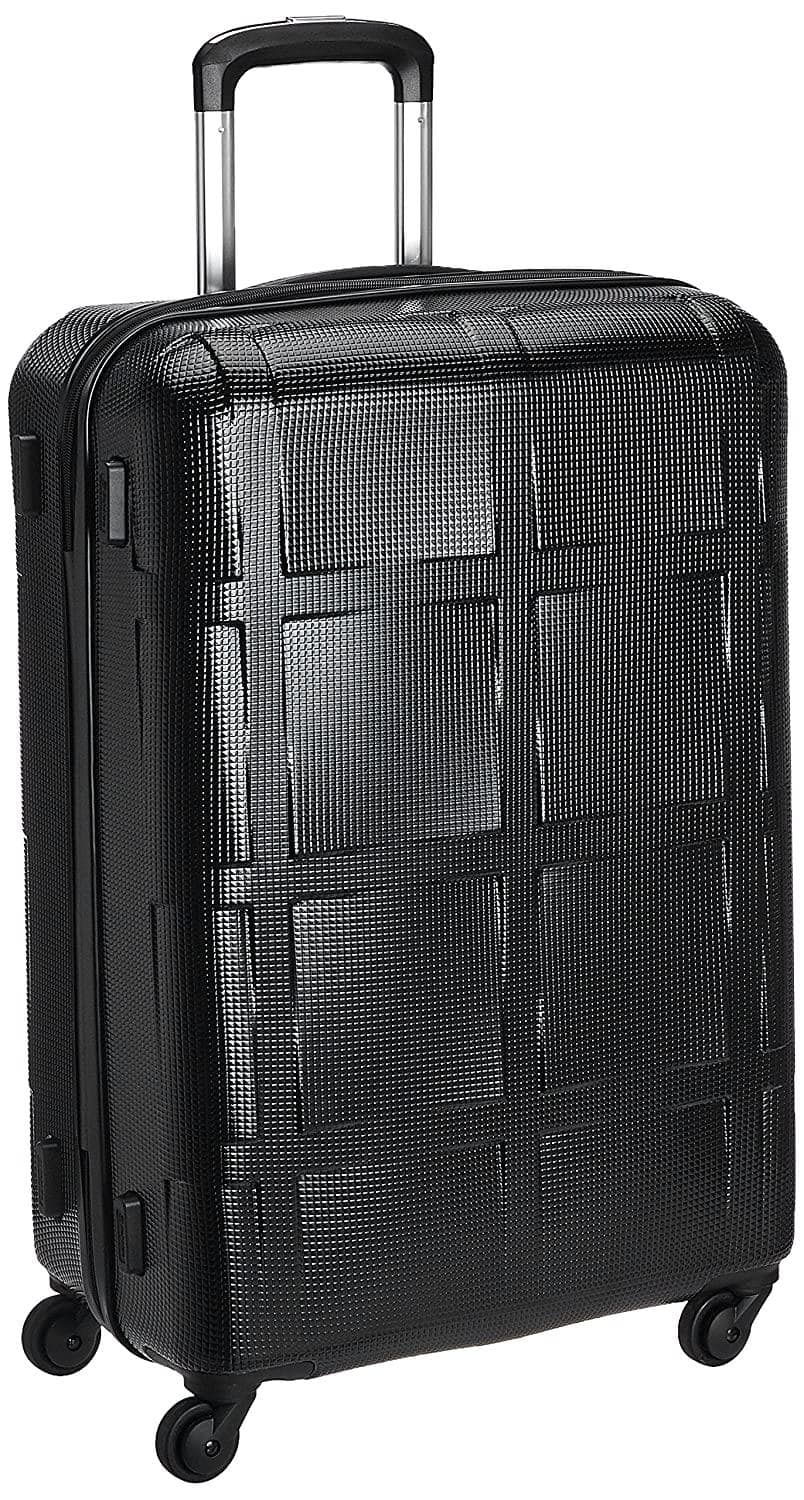 ECHOLAC ABS 15 inch 79 cms Black Hard Sided Carry-On (EC-PC066 Bl28'')