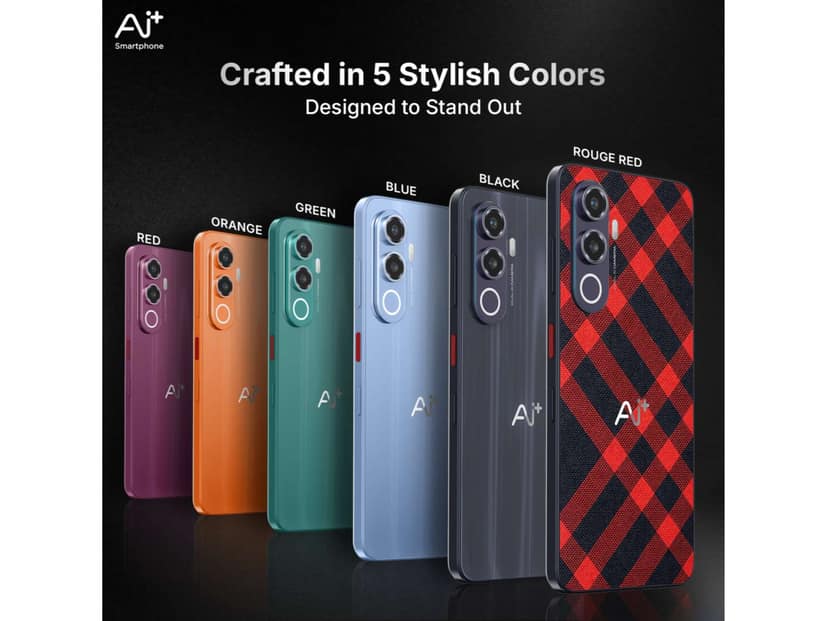 Ai+ Nova 2 Neo 5G Smartphone, 4GB RAM, 128GB Storage - Blue view 4