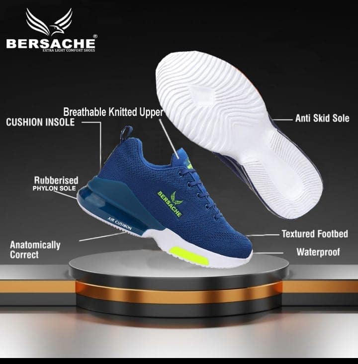 Bersache Premium Sports ,walking,Gym,cricket, Trending Running Shoes For Men's view 5