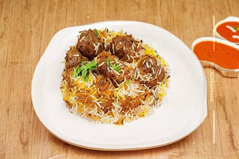 Tawa pepper Beef Biryani