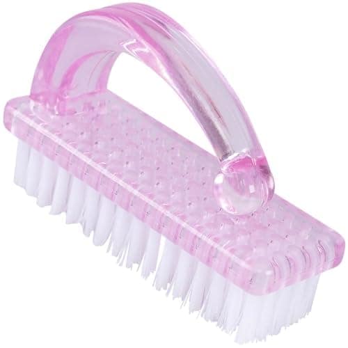 Midazzle Handle Grip Nail Brush Fingernail Cleaner Pedicure Scrub Foot Brushes Toes Cleaning Tool Kit (Multicolor) view 2