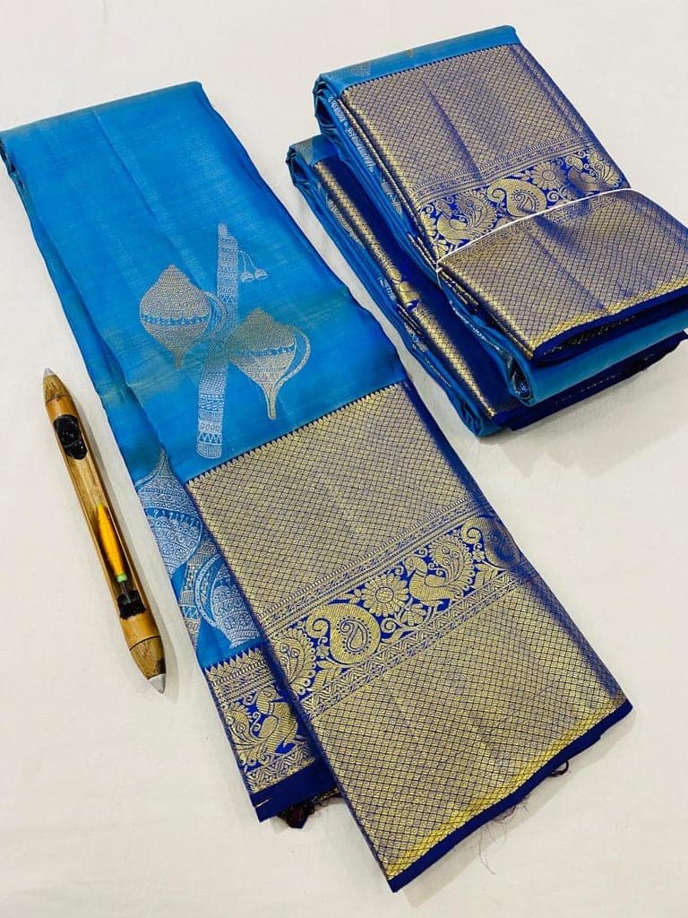 Pure silk sarees view 2