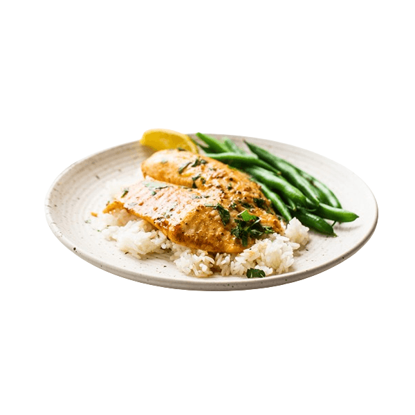Fish Butter Garlic Rice