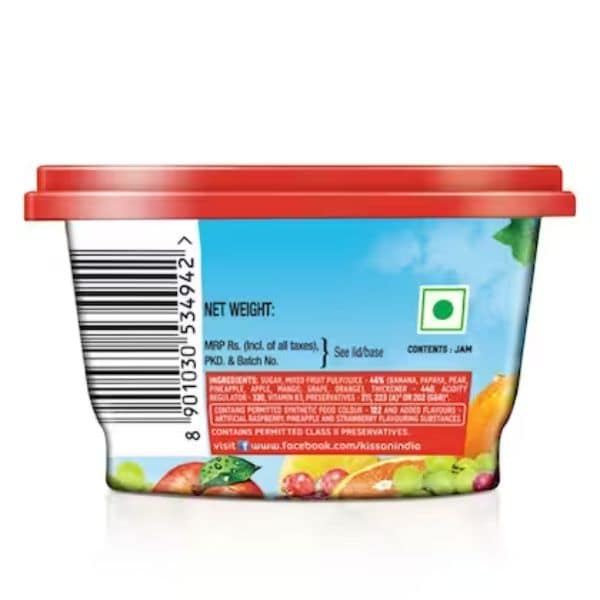 Kissan Mixed Fruit Jam Box 100 Gms view 3