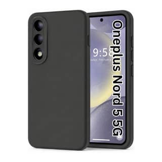 V3Deals Silicone Back Cover Case Compatible with OnePlus Nord 5 5G | Soft Micro-Fibre Lining Inside | Camera & Screen Protection | Shockproof Slim Fit Back Cover Case