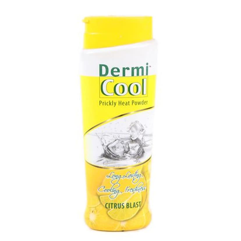 Dermi Cool Prickly Heat Powder - Citrus Blast, 150 G view 2