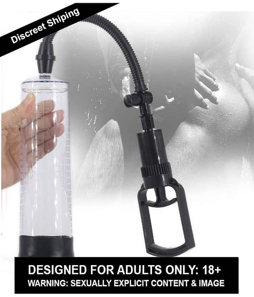 Penis Vacuum Manual power Pump Male Enhancement Enlarger Pump for Men - TIN PACK - IMPORTED view 2