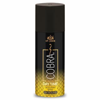 ST.JOHN Cobra Deodorant Daytime Long Lasting Perfumed Body Spray | Long Lasting Deodorant Spray For Men - 150 ML
