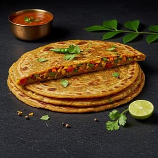 Mix Veg Paratha
