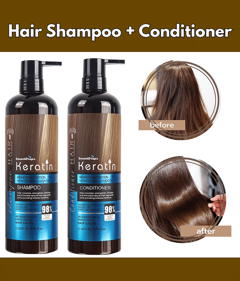 Smartdrops Anti Hair Fall Shampoo & Conditioner 200 ( Pack of 2 )