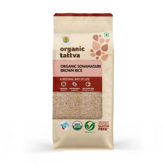 Organic Sonamasuri Brown Rice 1kg