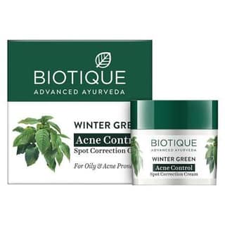 BIOTIQUE WINTER GREEN ACNE 15GM