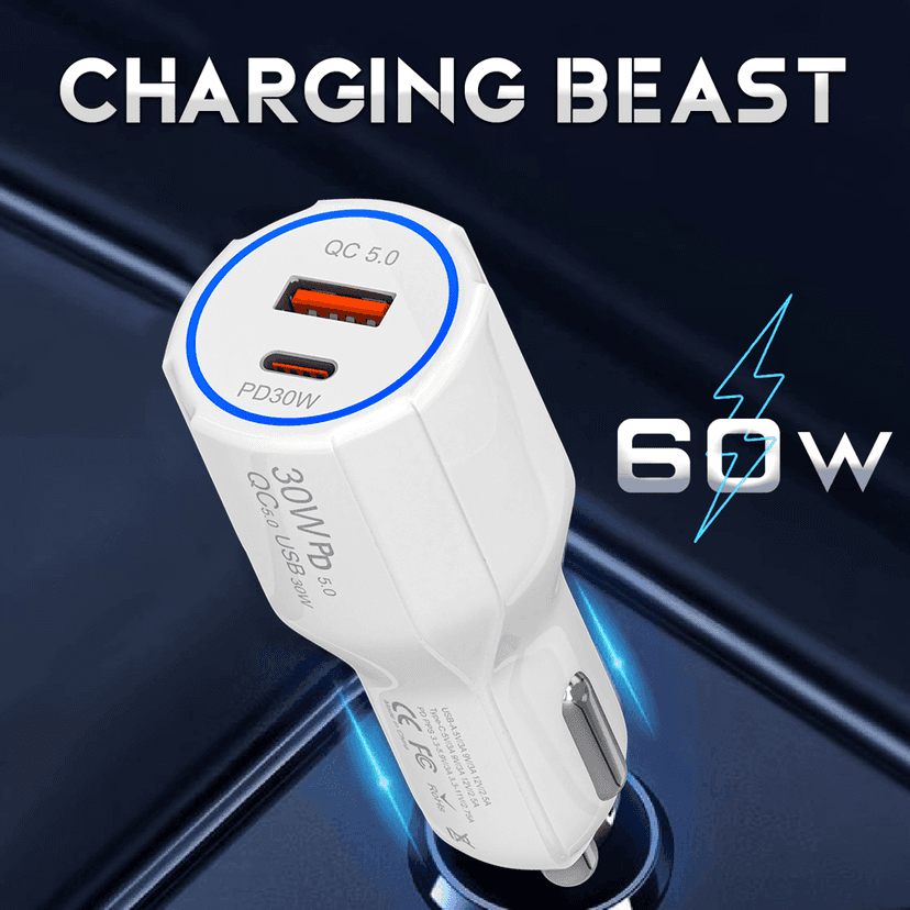 Thunderbolt Car Charger view 4