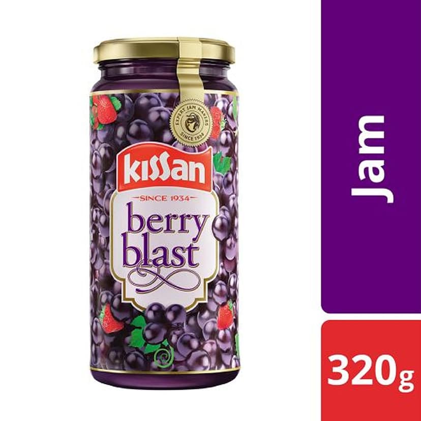 Kissan Berry Blast Jam, 320 G Bottle