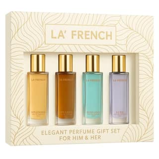 Elegant Perfume Gift Set for Men & Women 4x20ml | Mini Perfume Combo