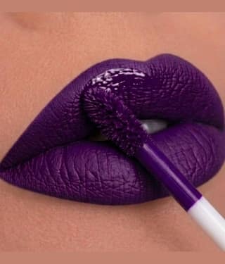 BELLABLOOM Purple Matte Waterproof Liquid Lipstick ( Pack of 1 )