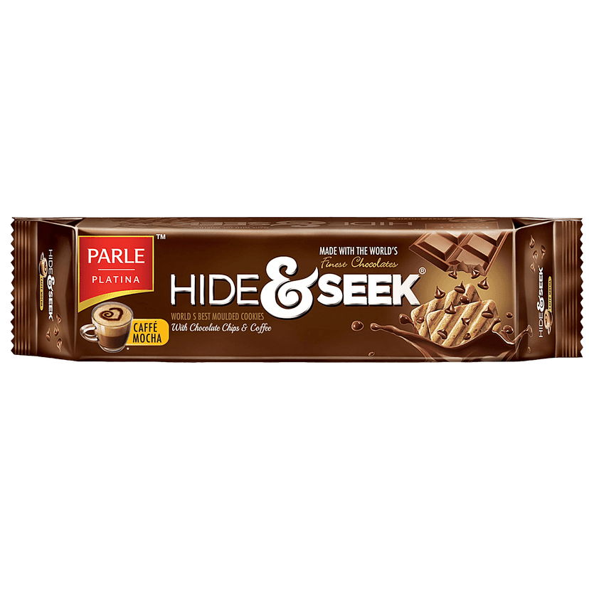 Parle Hide & Seek Cafe Mocha Cookies, 120 G