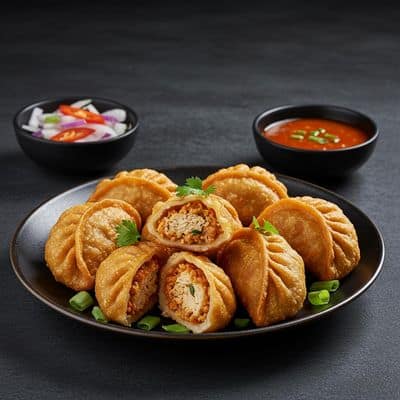 Chicken Fried Momos