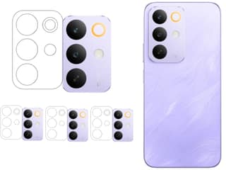 ISAAK Back Camera Lens Protector compatible for Realme C85 5G|Realme C85 Pro (Pack of 4)