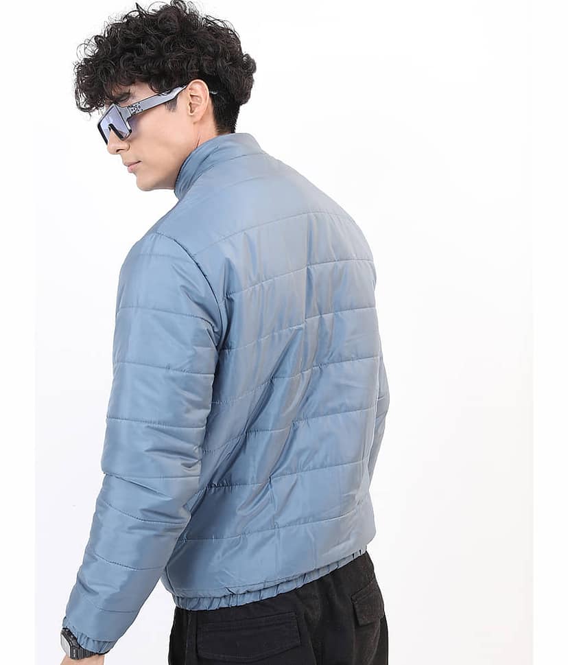 Ketch Polyester Men's Puffer Jacket - Blue ( Pack of 1 ) view 3