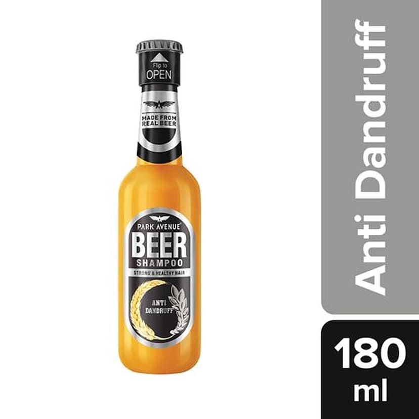 Park Avenue Beer Shampoo - Anti Dandruff, 180 Ml