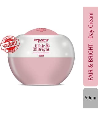 Keya Seth Aromatherapy Fair & Bright Day Cream 50 gm Pack of 2