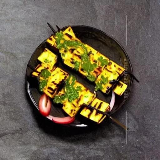 Char Grilled Paneer Margaritta Tikka